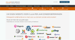 Desktop Screenshot of hollanddata.com